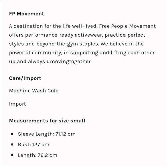 NWT Free People Movement Powder Bunny Sweater Medium or Large - Picture 4 of 17